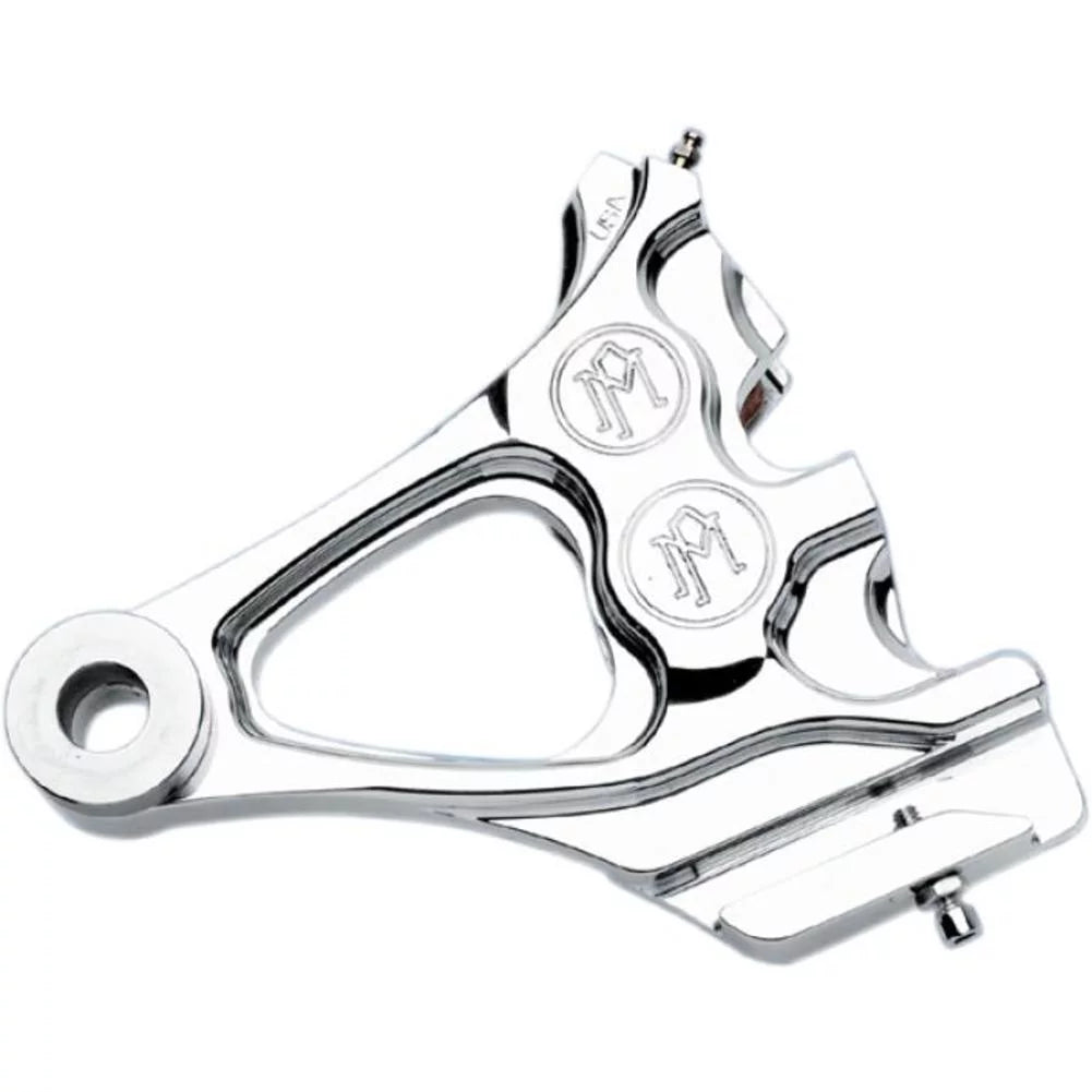 Performance Machine 1285-0076-CH Four-Piston Differential-Bore Brake Caliper Kit - Chrome