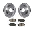 Transit Auto - Rear Disc Brake Rotors And Semi-Metallic Pads Kit For Mazda 3 CX-3 Sport K8S-102730