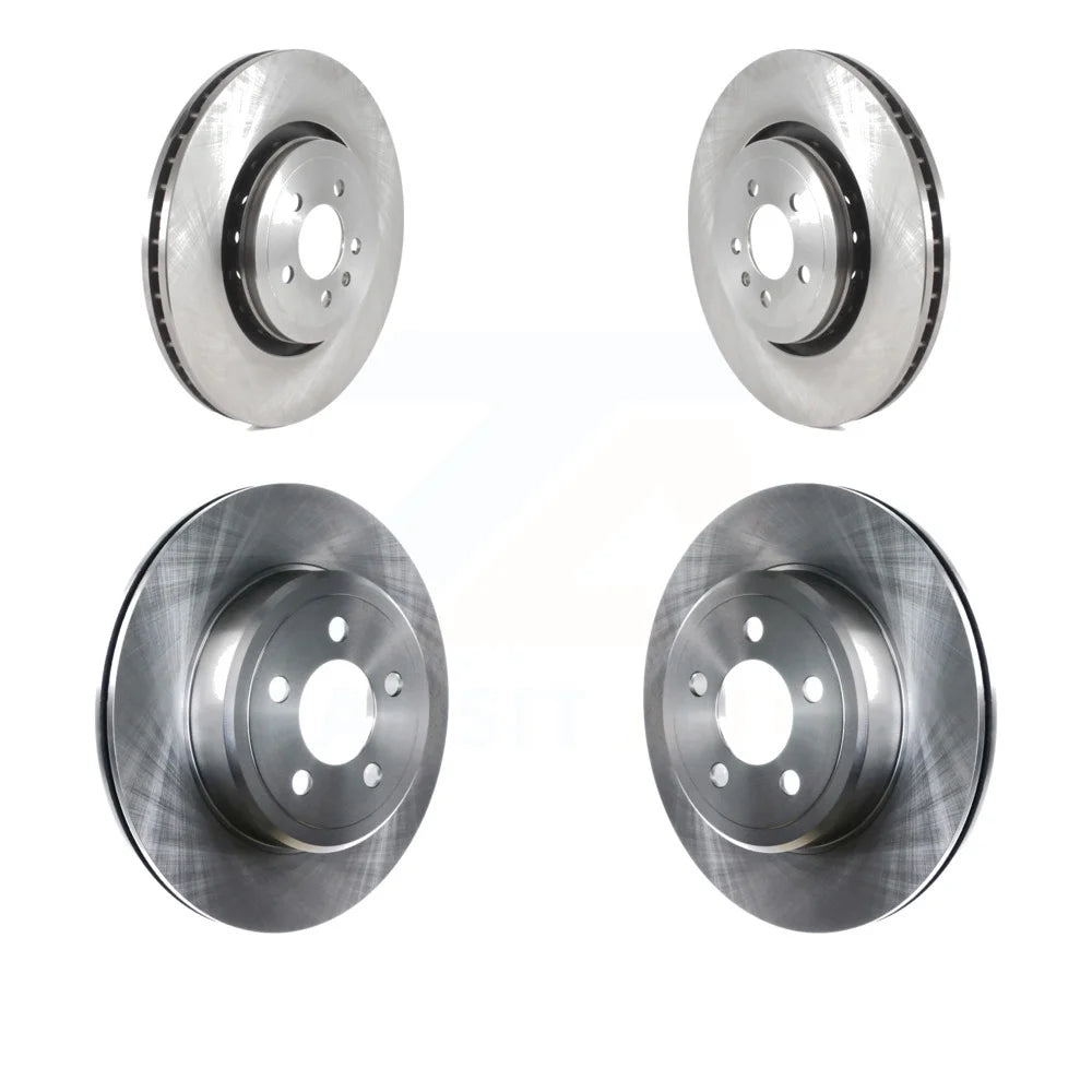 Front Rear Disc Brake Rotors Kit For Dodge Charger With 355mm Diameter Rotor K8-102259