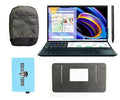 ASUS ZenBook Pro Duo Laptop 15.6 4K UHD OLED Touchscreen (Intel i7-12700H 14-Core, 16GB LPDDR5, 2TB PCIe SSD, GeForce RTX 3060 6GB, ScreenPad Plus, Stylus, Backlit KYB, Win 11 Home) w/Dockztorm Dock