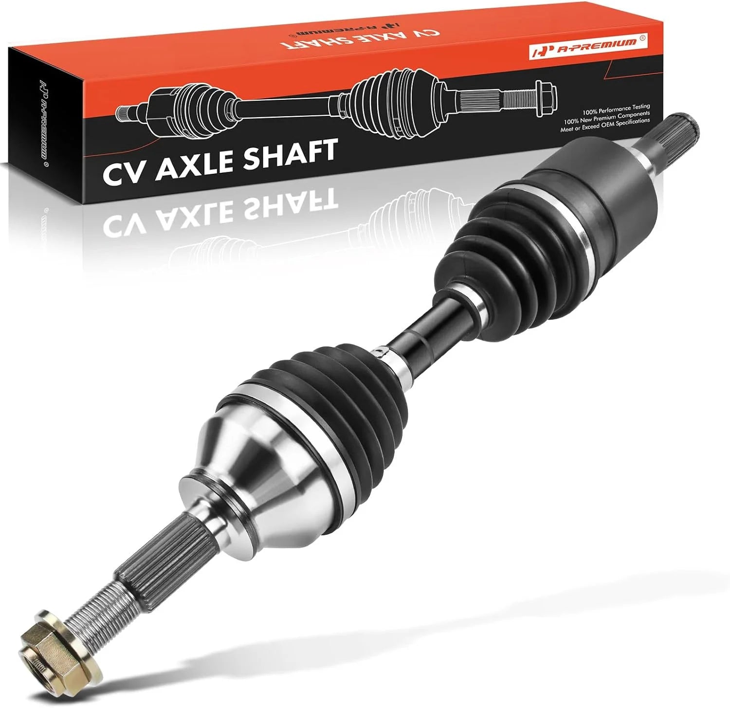 A-Premium CV Axle Shaft Assembly Compatible with Chevrolet Colorado 2004-2012 & GMC Canyon 2004-2012 & Isuzu i-350 2006, 4WD, Front Left or Right, Replace# 15188682, 88964475