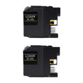 PrinterDash Compatible Replacement for Brother DCP-J562/J4120/MFC-J460/J680/J880/J4320/J4620/J5320/J5620/J5720DW Yellow High Yield Inkjet (2/PK-550 Page Yield) (LC-203YS_2PK)