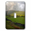 Scotland, Scottish Highlands, Rainbow, Sheep - EU36 DSL0002 - David Slater single toggle switch lsp-82807-1