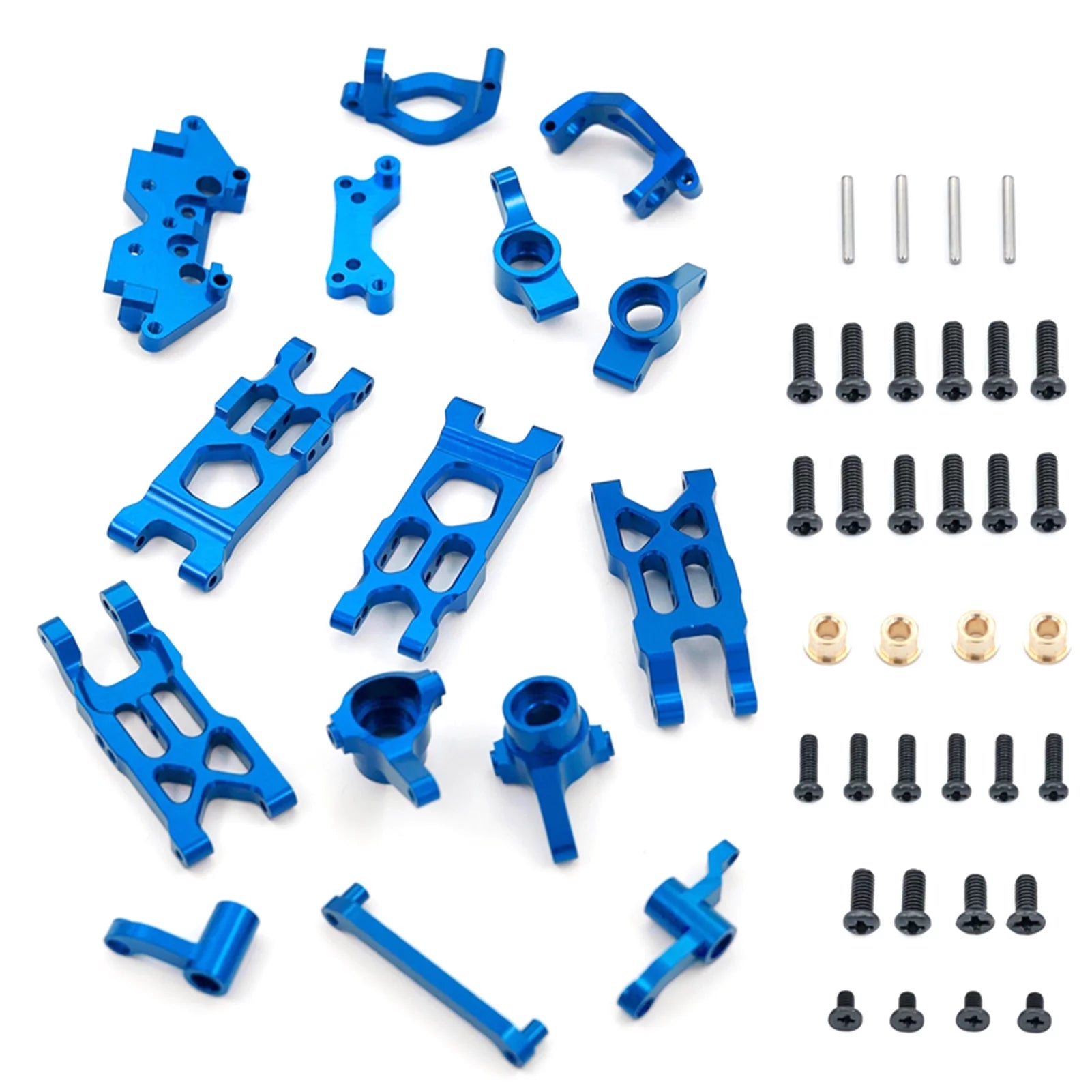 Dazzduo Upgrade Parts, Axle 18859 18858 18857 18856 RC Car 1 18 Upgrade Arm Plate , XIXIAN Parts Steering 1 18 HBX Replacements Rear Cup for Alloy Carrier Seat C Hub Swing Sets Aluminum Shock Absorber
