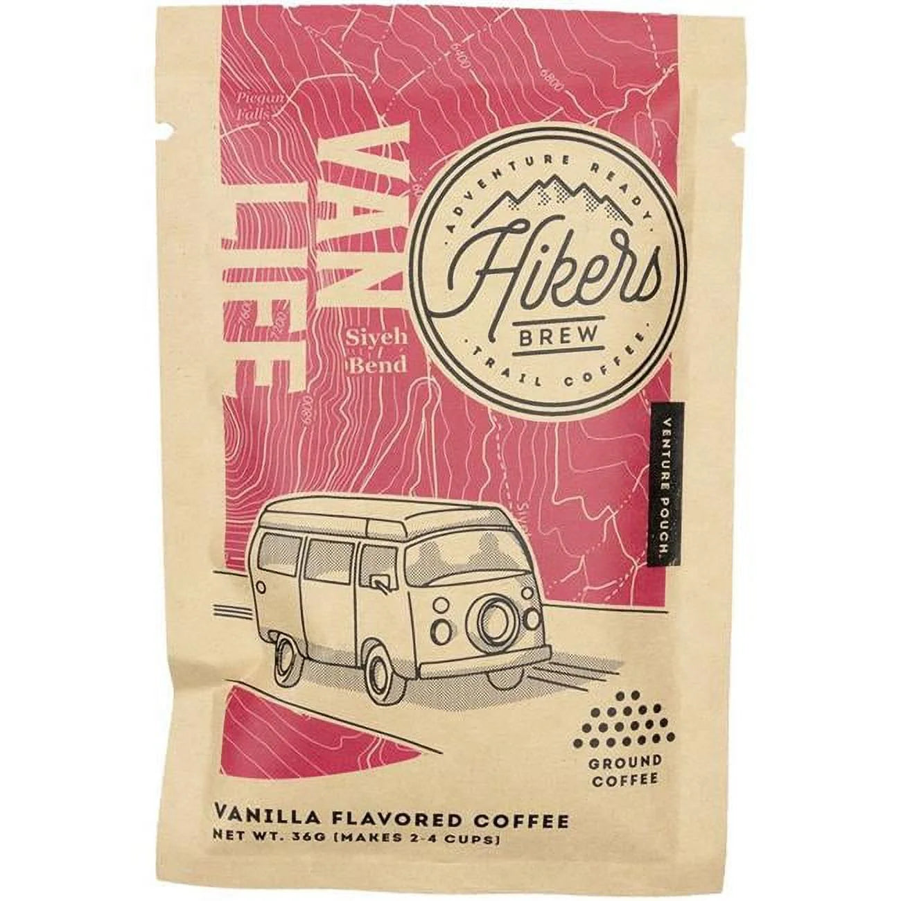 Hikers Brew 537054 Van Life Vanilla Flavored Coffee