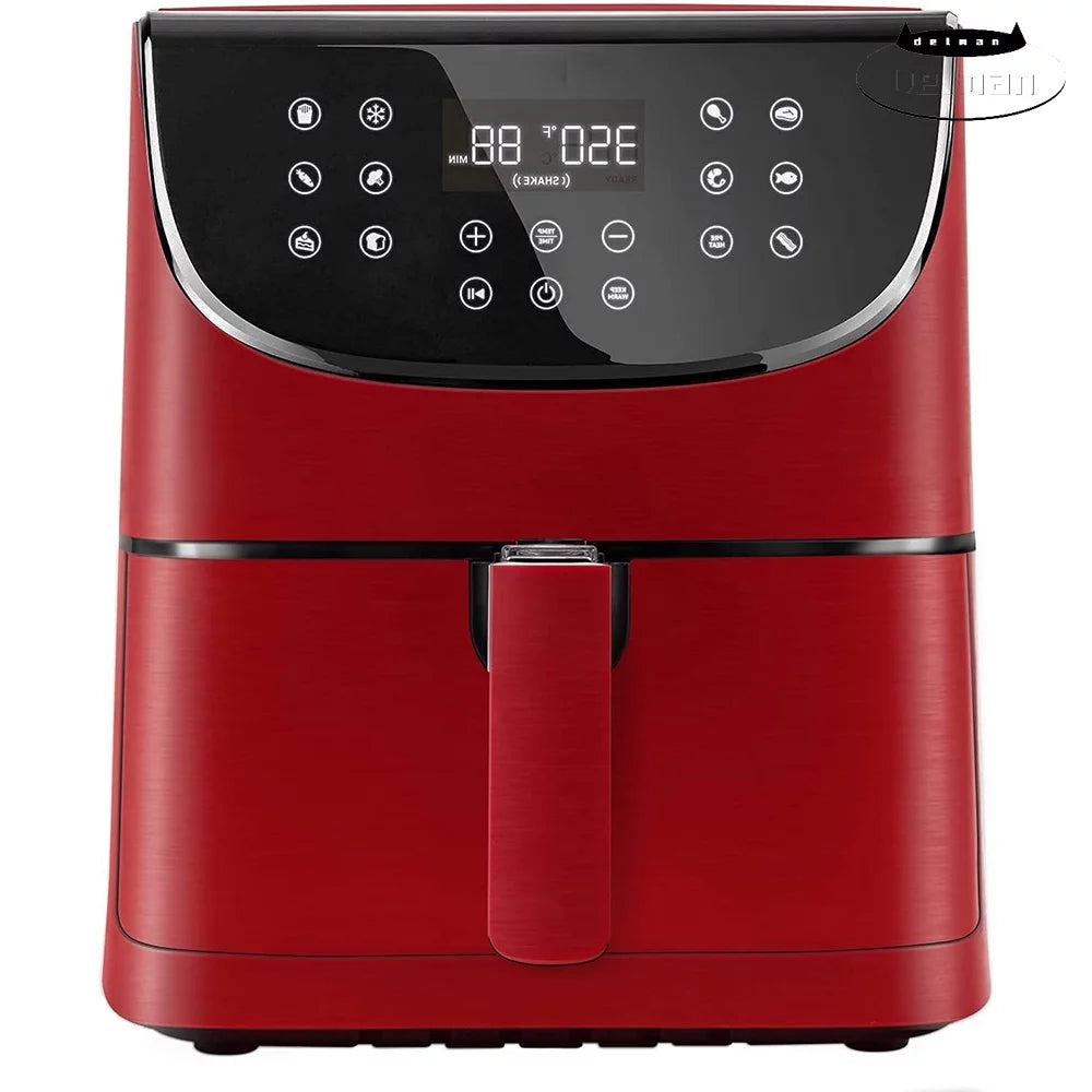 Air Fryer Max XL with 100 Recipes Electric Hot Oven Oilless Cooker LED Touch Screen