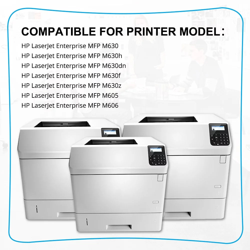Cool Toner Compatible 81X CF281X Jumbo Toner Replacement for HP CF281A 81A M630dn M604dn M605x M606x (25000 Pages Per£¬Black, 5-Pack)