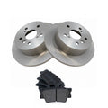 Rear Semi Metallic Disc Brake Pad & Rotor Kit For Avalon Camry ES300h ES350 Fits select: 2012 TOYOTA CAMRY BASE/SE/LE/XLE, 2014 TOYOTA CAMRY SE/XLE
