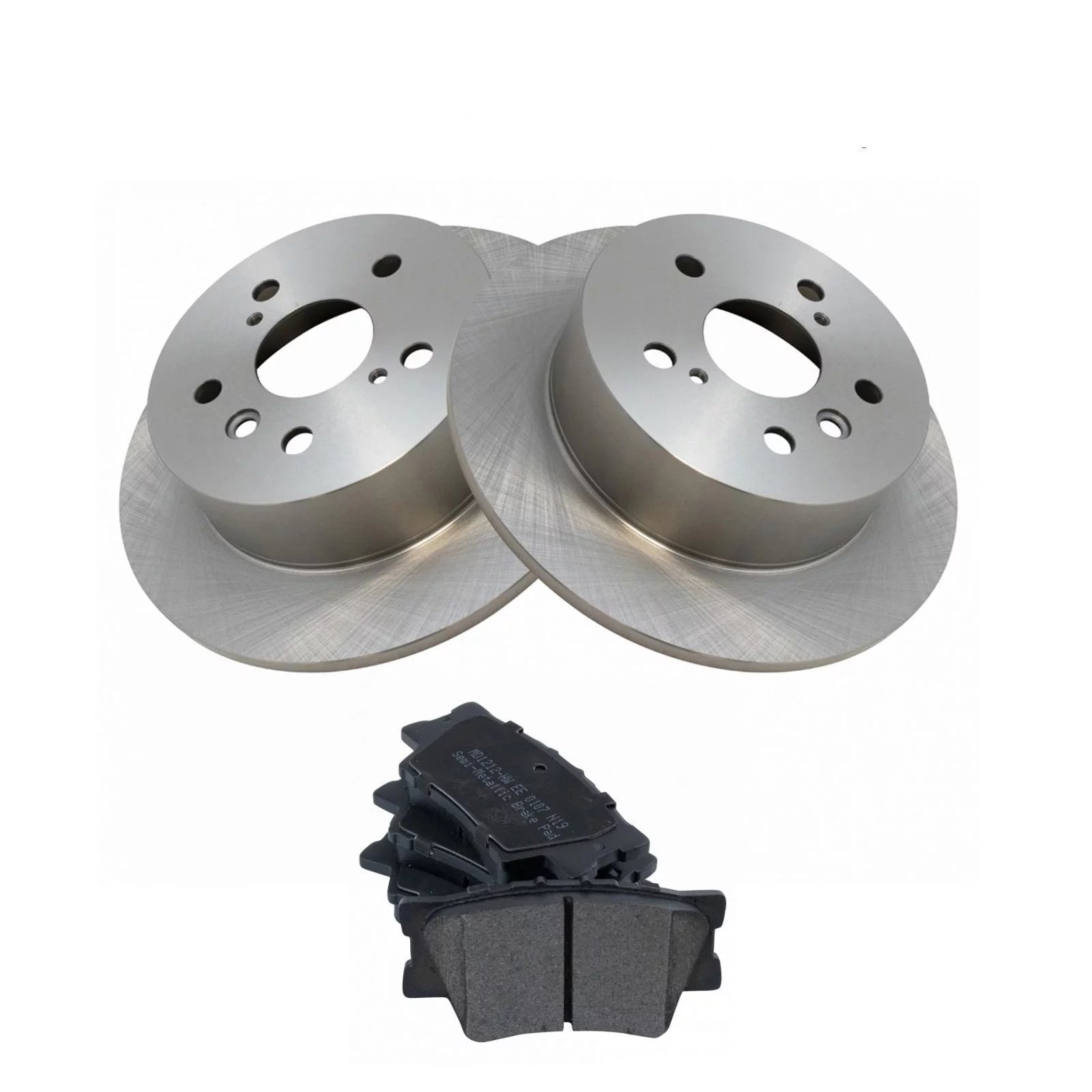 Rear Semi Metallic Disc Brake Pad & Rotor Kit For Avalon Camry ES300h ES350 Fits select: 2012 TOYOTA CAMRY BASE/SE/LE/XLE, 2014 TOYOTA CAMRY SE/XLE