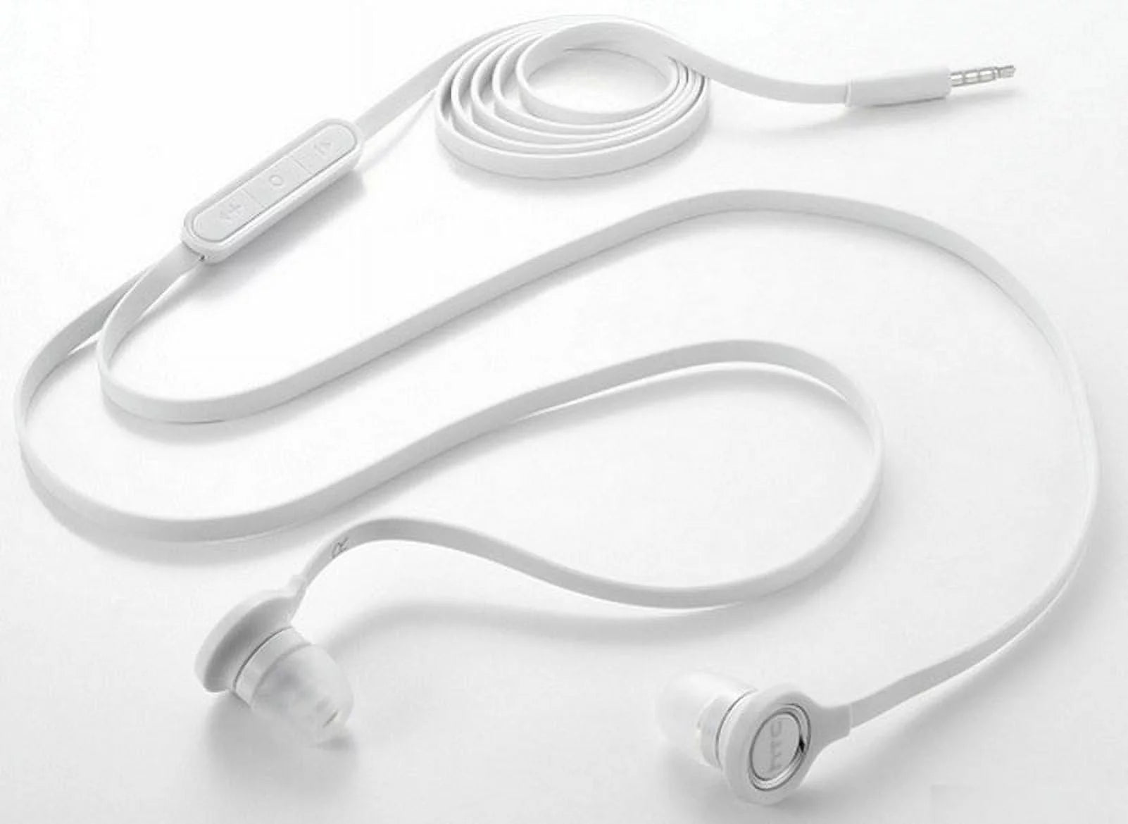 Flat Wired Earphones OEM Hands-free Earbuds Mic Compatible With Alcatel Tru, REVVL, Pop 3, Jitterbug Smart, Idol 5S 5 4S, Fierce 4, Dawn, A30 Plus, 7 - Amazon Kindle, Fire Kids Edition