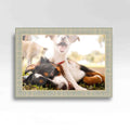 15x10 Frame Gold Real Wood Picture Frame Width 1.5 inches | Interior Frame Depth 0.5 inches |