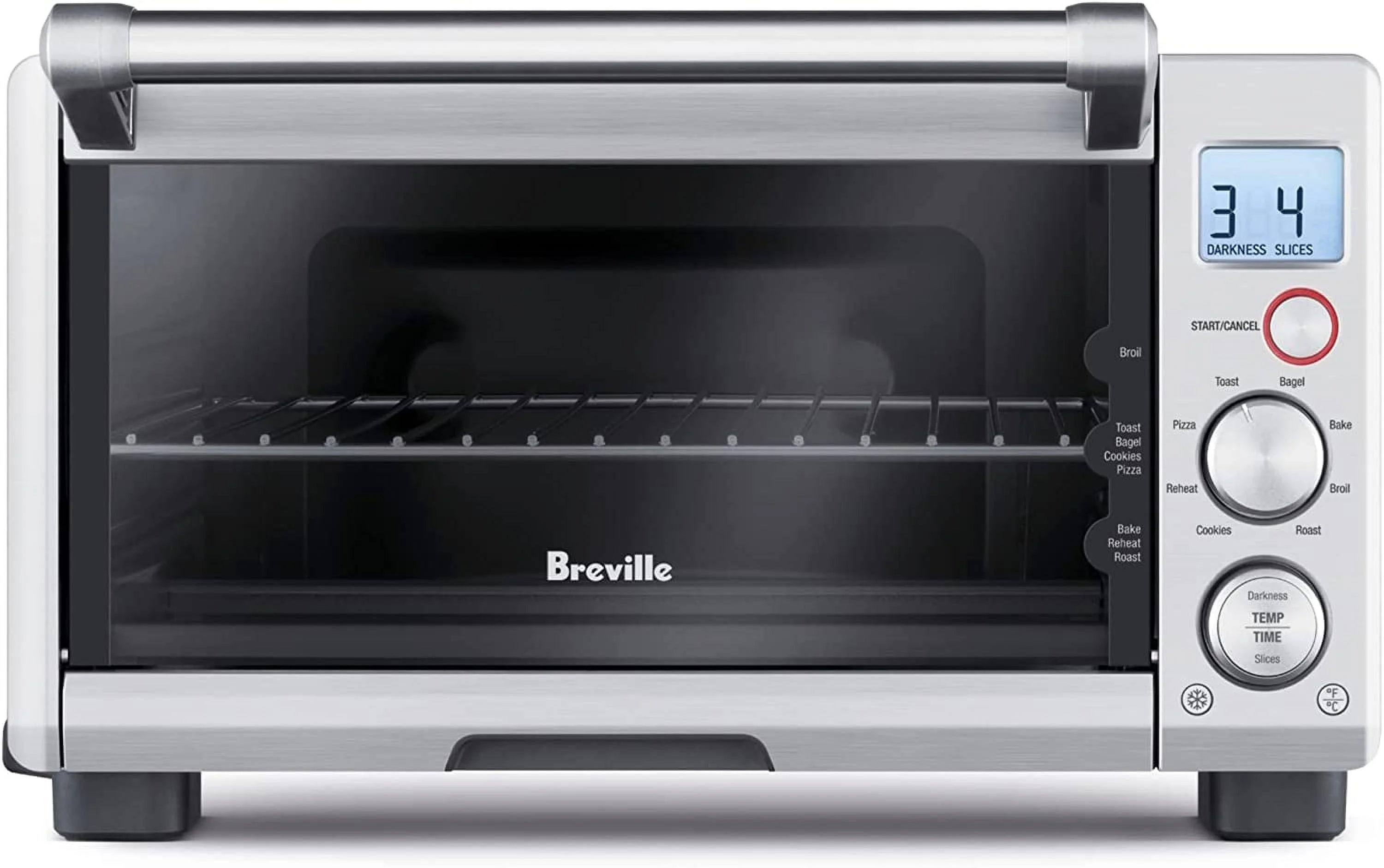 durable Breville Compact Smart Toaster Oven  Brushed Stainless Steel  BOV650XL