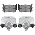 AutoShack Rear Brake Calipers and Performance Ceramic Pads Kit Driver and Passenger Side Replacement for Mercury Grand Marquis Marauder Lincoln Town Car Ford Crown Victoria 2010-2011 Ranger BCPKG1005