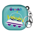 Toy Story Galaxy Buds2 Pro Case / Galaxy Buds2 Case / Galaxy Buds Pro Case / Galaxy Buds Live Case Key Ring Holder Keychain Hard Cover - Cute Alien Fly
