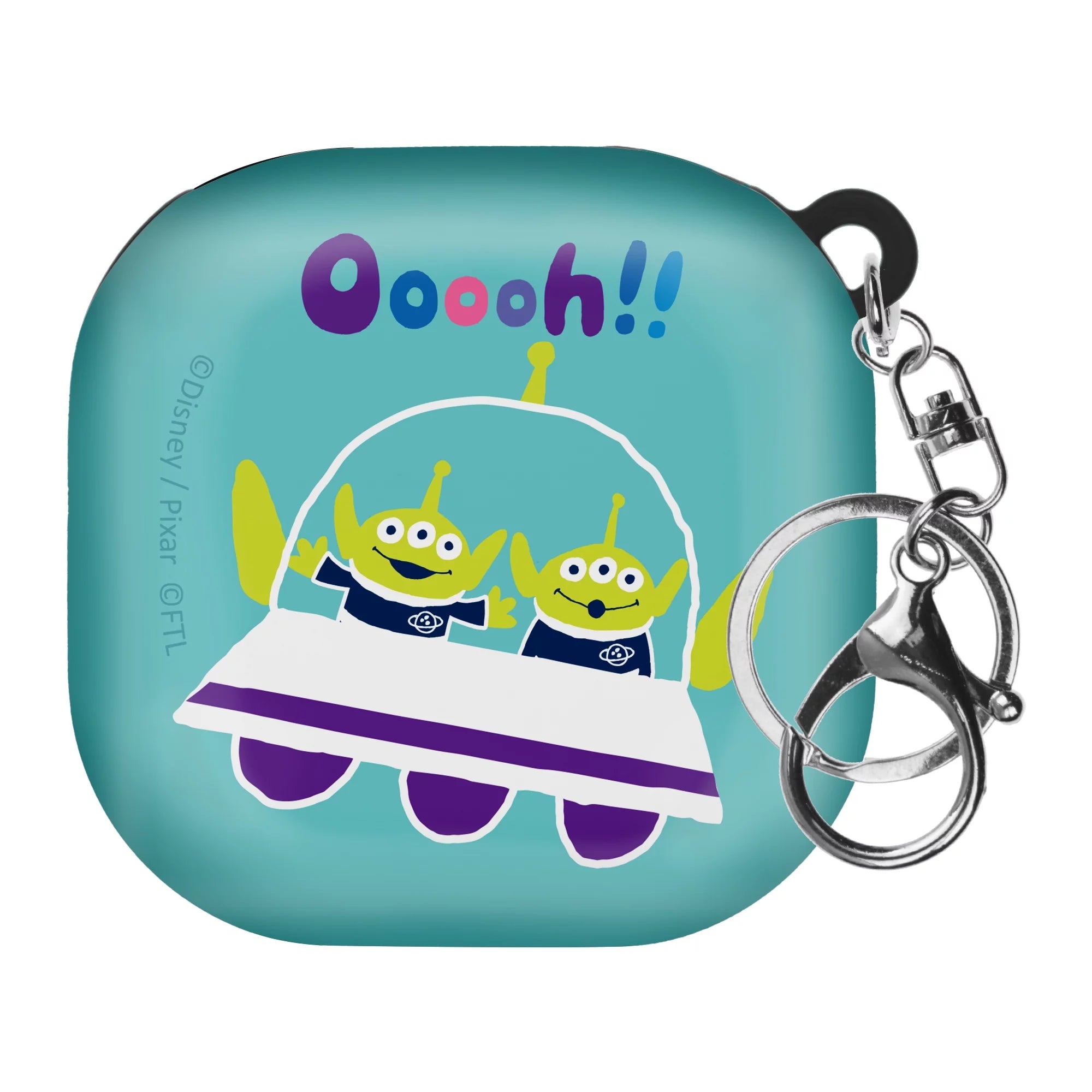 Toy Story Galaxy Buds2 Pro Case / Galaxy Buds2 Case / Galaxy Buds Pro Case / Galaxy Buds Live Case Key Ring Holder Keychain Hard Cover - Cute Alien Fly