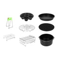 Set of 8 Air Fryer Accessories Air Fryer Parts Air Fryer Accessory Kit for 3.5-6Qt Home BBQ