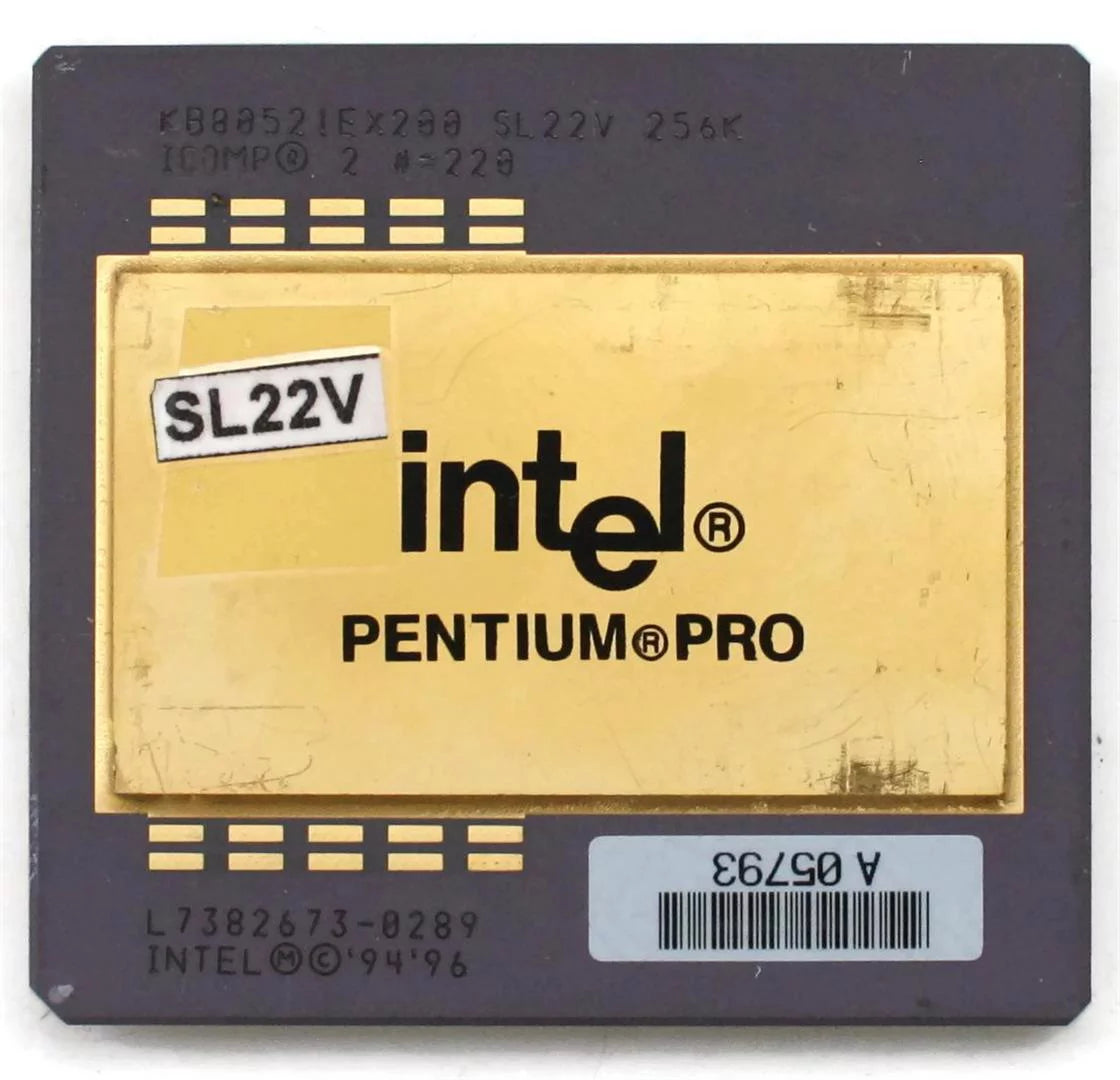 INTEL Pentium Pro KB80521EX200 SL22V 256K