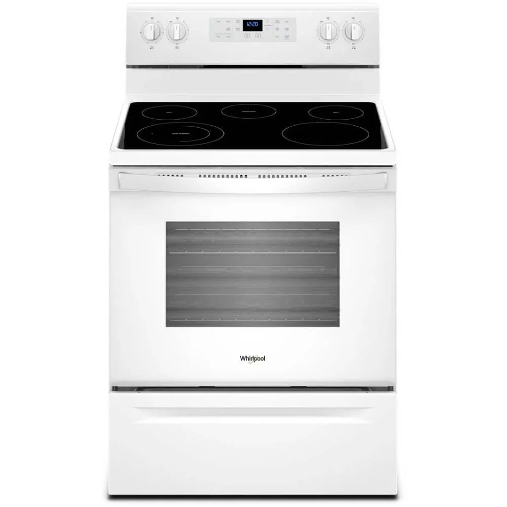 Whirlpool Wfe505w0h 30 Wide 5.3 Cu. Ft. Freestanding Electric Range - White