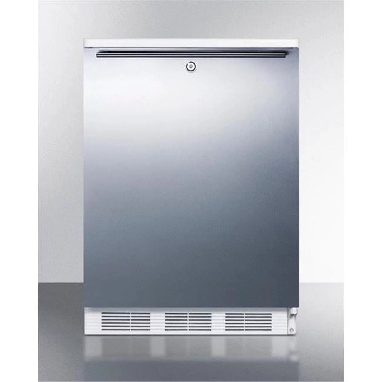 Summit Appliance  33.5 x 23.63 x 23.5 in. Freestanding All-Refrigerator, White Cabinet