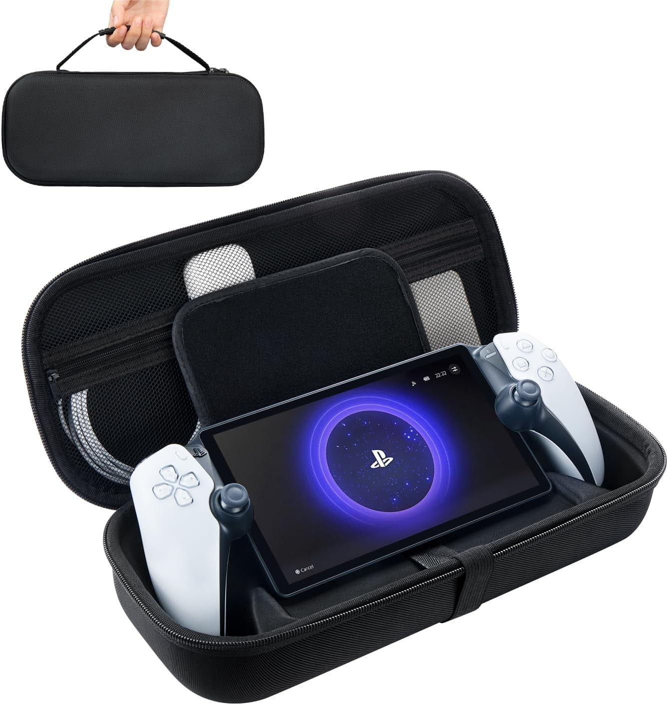 Kothab Carrying Case for PS Portal Accessories, Portable Travel Case Protective Hard Shell Bag for Playstation Portal Remote Player