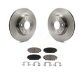 Transit Auto - Front Disc Brake Rotors And Ceramic Pads Kit For Mazda 3 CX-3 Sport K8C-100595