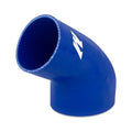 Mishimoto MMHOSE-E46-01IBL Silicone Intake Boot Compatible With BMW E46 3-Series 2001-2006 Blue