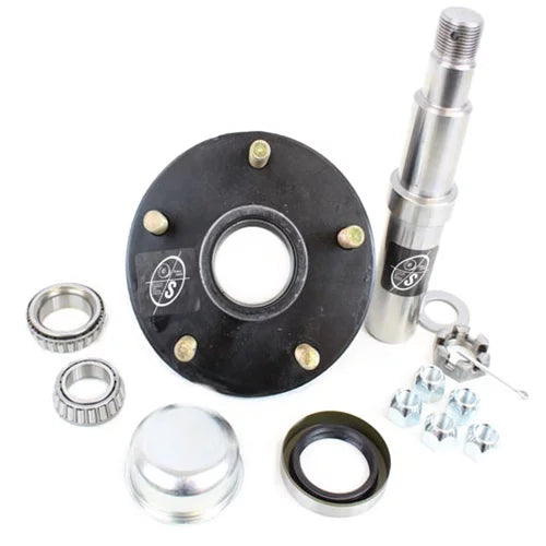 Southwest Wheel R20484X 84 Spindle & 5-5 Bolt Circle Trailer Hub for 3,500 lbs. Trailer Axle
