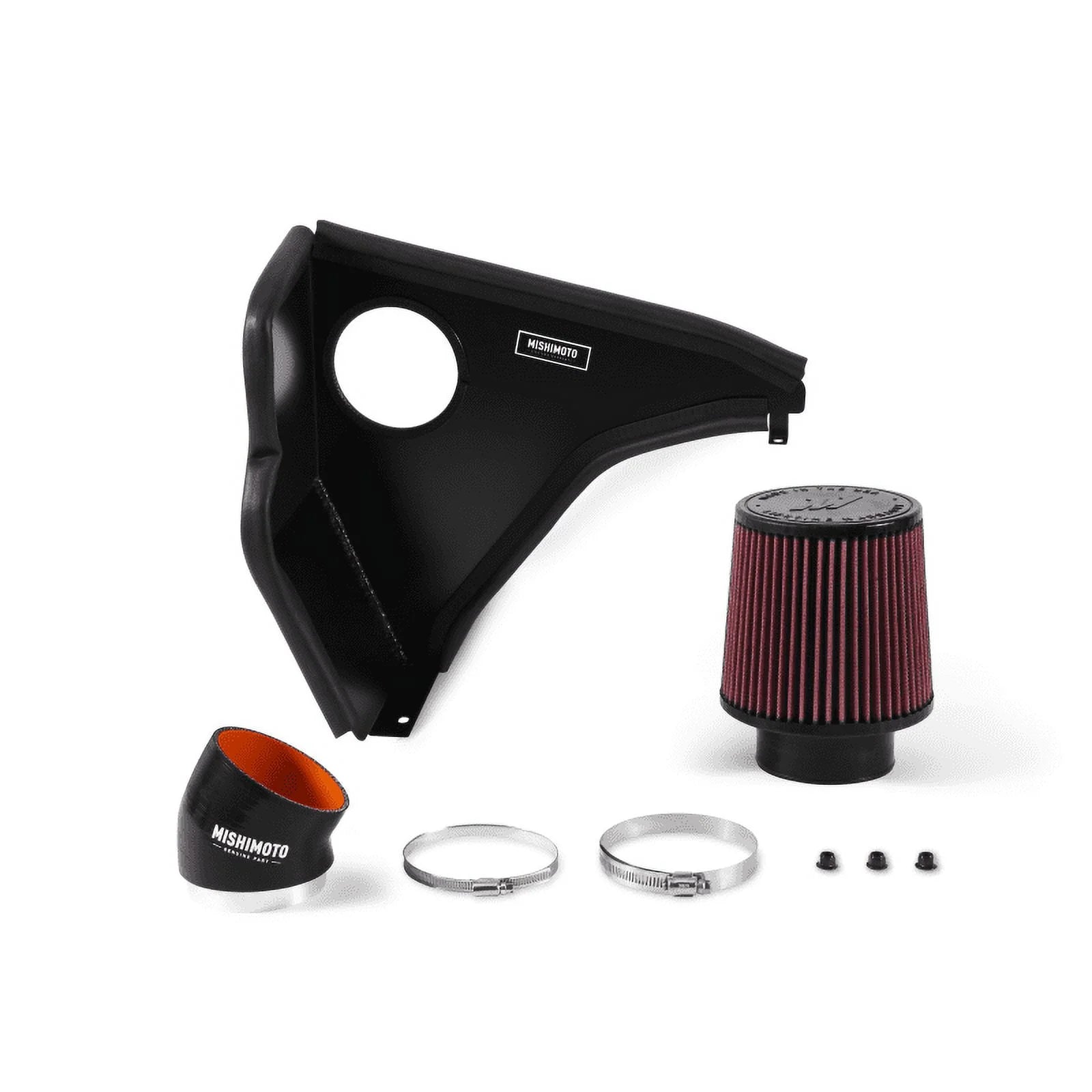 Mishimoto MMAI-E46-01BK Performance Air Intake Compatible With BMW E46 3-Series 2001-2006 Black