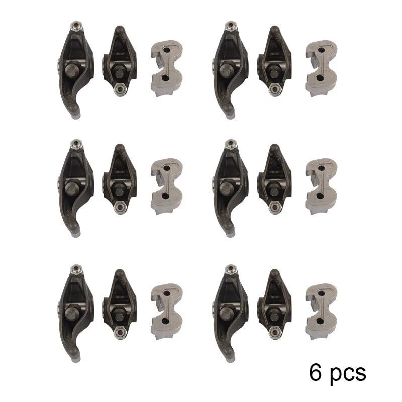 GELUOXI 6pcs Rocker Arms Fits 1999-2018 Dodge Cummins Ram 2500 3500 5.9L 6.7L DIESEL OHV 4995602