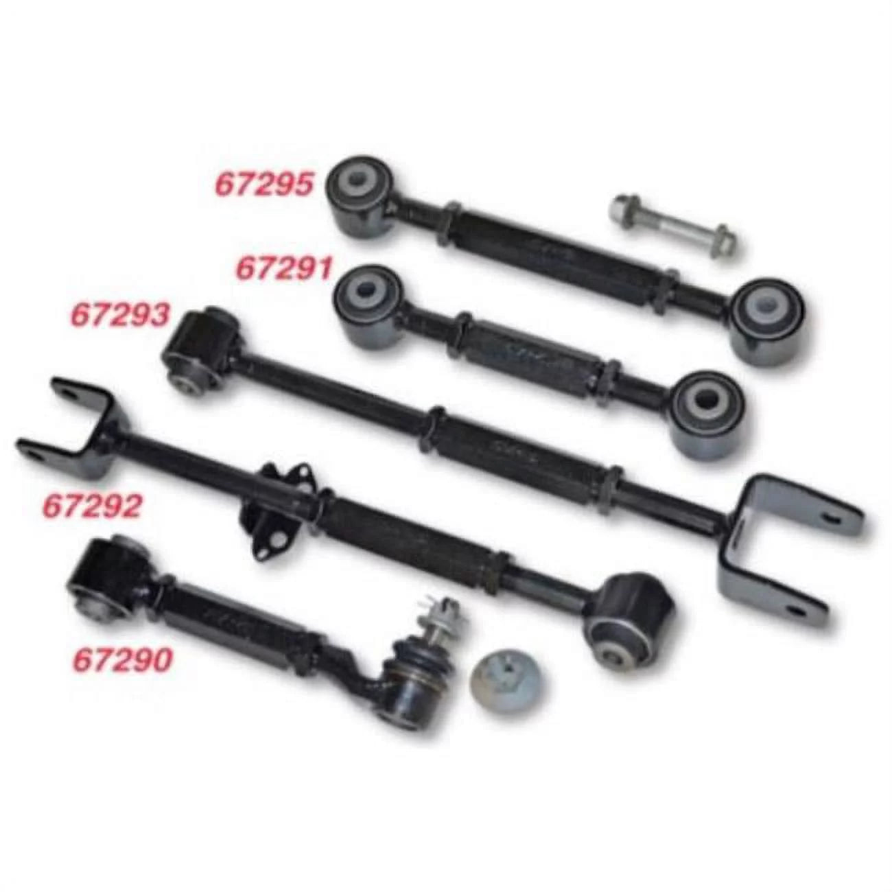 SPC Performance 67289 Rear Adjustable Arms for Honda & Acura - Set of 5 Fits select: 2003-2007 HONDA ACCORD, 2004-2008 ACURA TSX