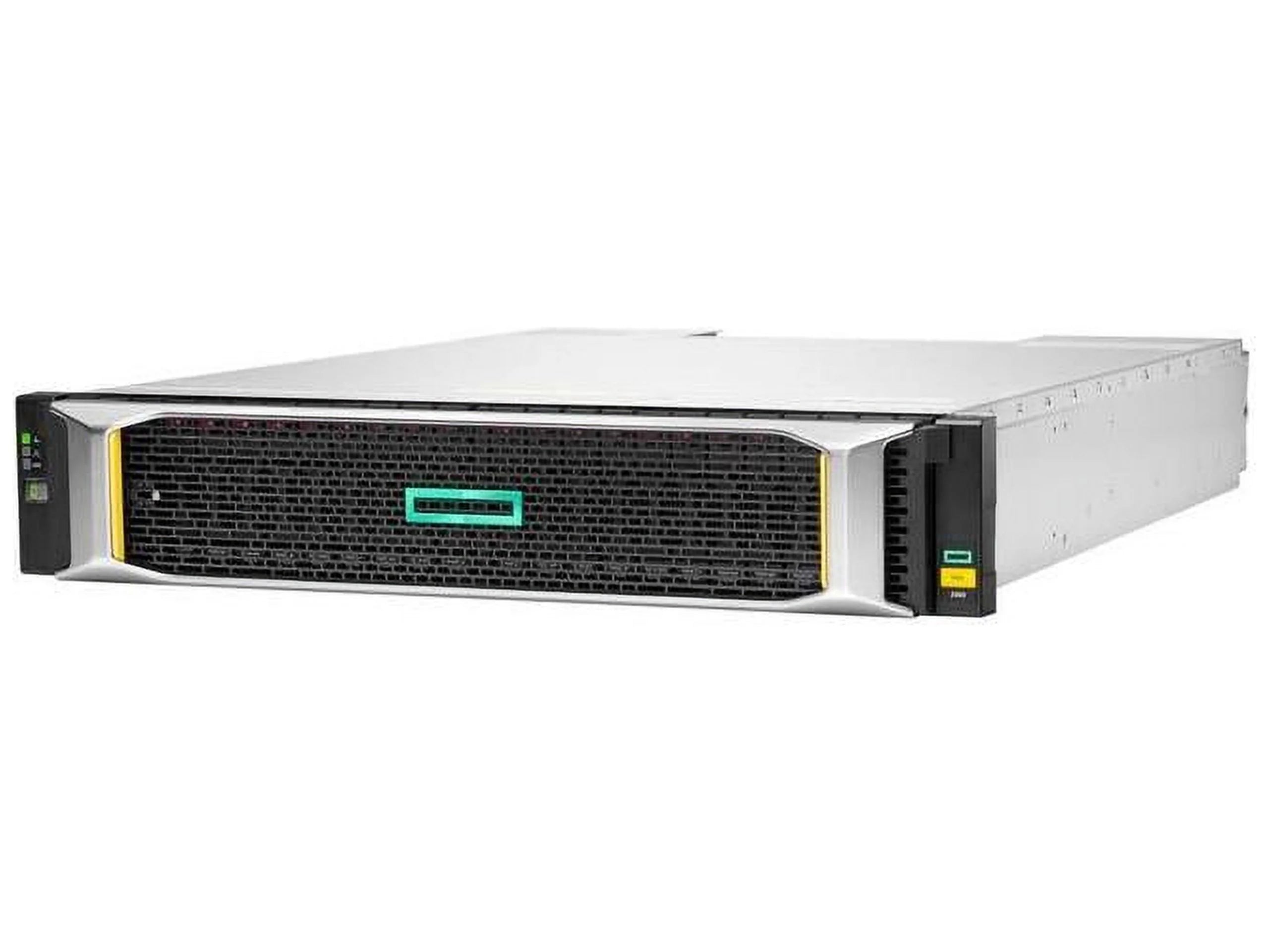 HPE MSA 2060 10GbE iSCSI SFF Storage - 24 x HDD Supported - 0 x HDD Installed - 24 x SSD Supported - 0 x SSD Installed - Clustering Supported - 2 x iSCSI Controller - 24 x Total Bays - 24 x 2.5