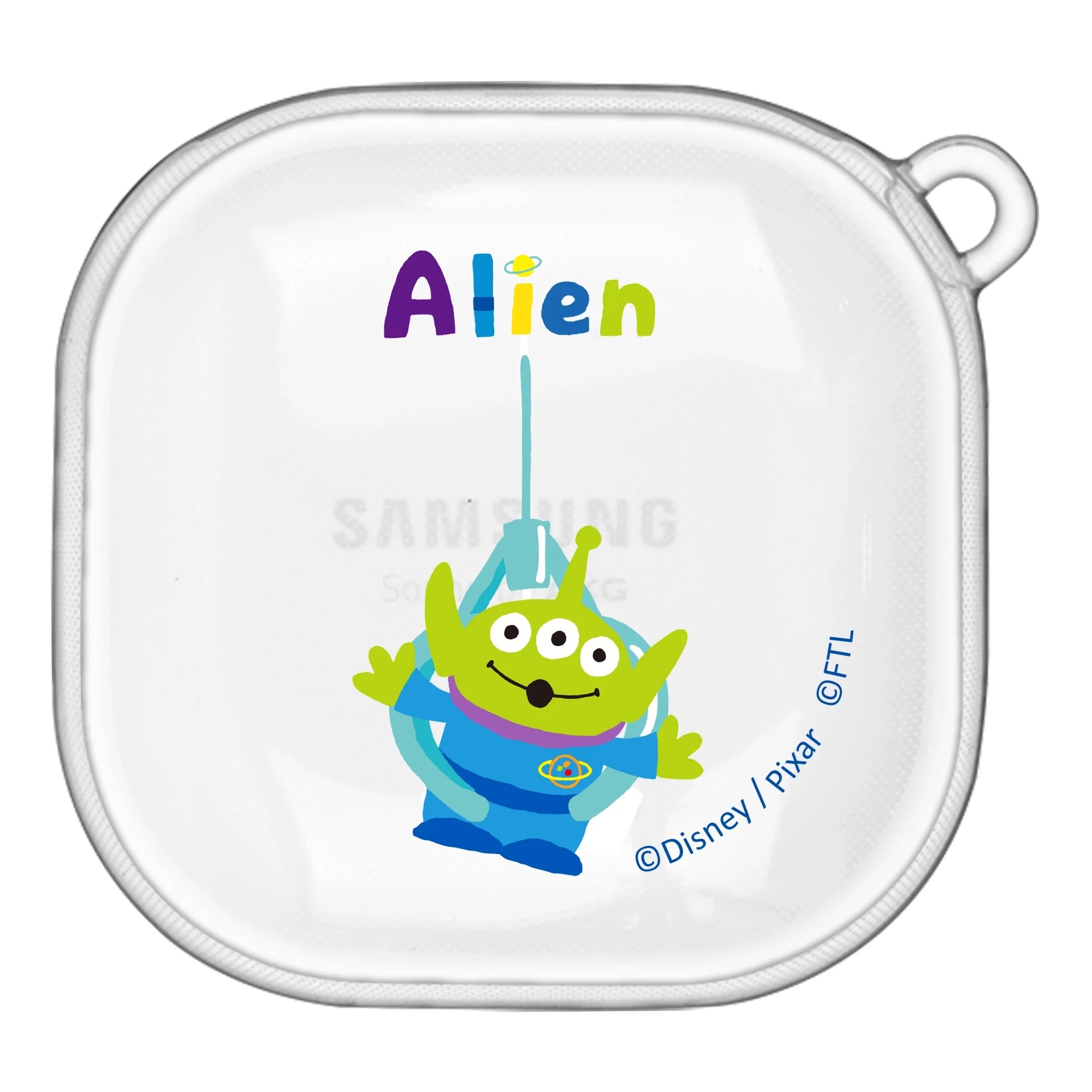 Toy Story Galaxy Buds2 Pro Case / Galaxy Buds2 Case / Galaxy Buds Pro Case / Galaxy Buds Live Case Clear Transparency Hard PC Shell Cute Cover - Cute Alien