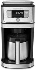 Pre-Owned Cuisinart DGB-850FR Fully Automatic 10 Cup Thermal Coffeemaker - Silver (Fair)