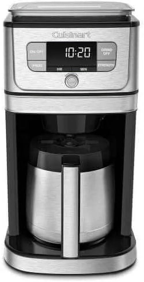 Pre-Owned Cuisinart DGB-850FR Fully Automatic 10 Cup Thermal Coffeemaker - Silver (Fair)