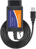 FORScan ELM327 OBD2 USB Adapter for Windows, Diagnostic Coding Tool with MS-CAN/HS-CAN Switch for Ford Lincoln Mazda Mercury Series Vehicles