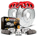 Power Stop Front Z36 Truck & Tow Brake Kit with Red Powder Coated Calipers KC2165-36