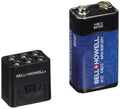 MicroBrite LED Flashlight by Bell and Howell 9-volt Battery Included 2-Pack