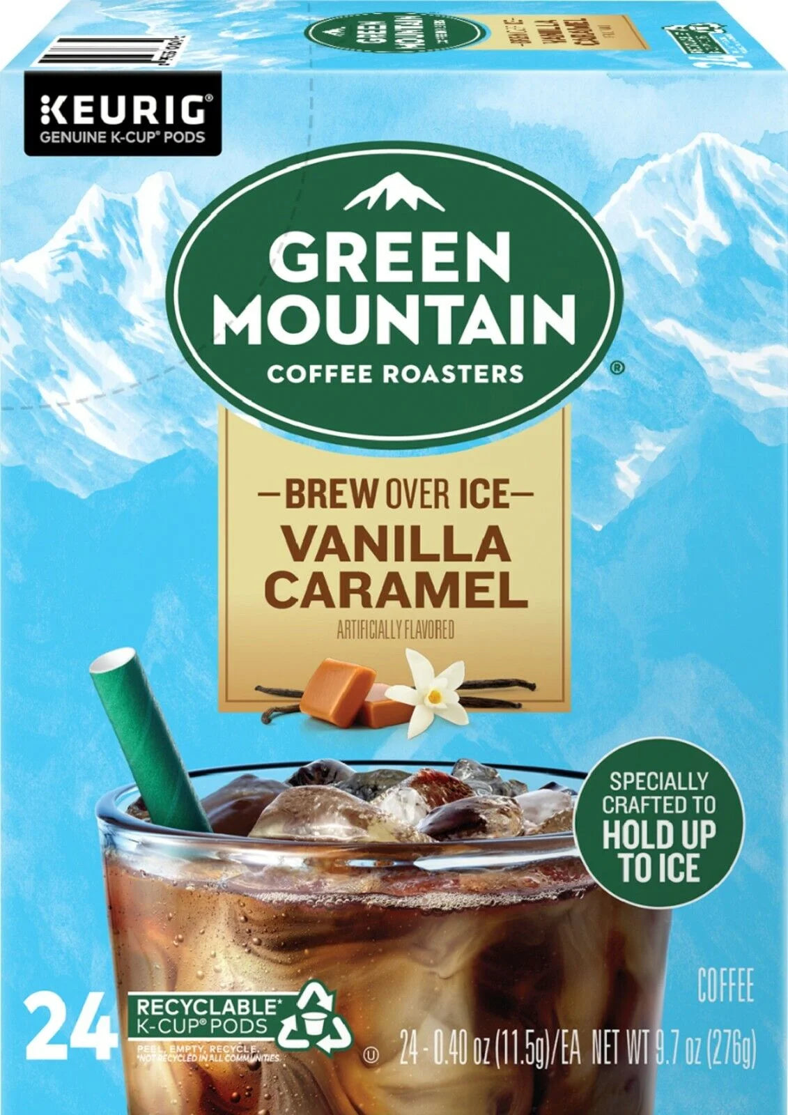 Brew Over Ice Iced Vanilla Caramel Coffee 120 Count