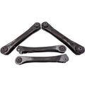 Teledu 4 Pcs Front Upper & Lower Control Arm Assembly For Jeep Cherokee 1990-2001