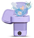 Portable Washing Machine,10L Folding Mini Washer with 3 Modes Deep Cleaning of underwear, baby clothes, Foldable Washing Machine for Apartments, Dorm, Camping, RV, Travel Laundry