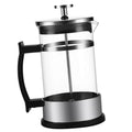 Stainless French Press Cafetiere Coffee Maker Carafe 350ml 12oz Clear 1-2Cup