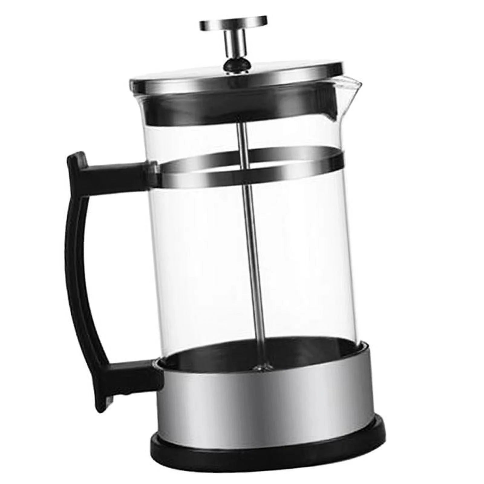 Stainless French Press Cafetiere Coffee Maker Carafe 350ml 12oz Clear 1-2Cup