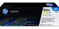 HP 824A Yellow Original LaserJet Toner Cartridge, ~21,000 pages, CB382A
