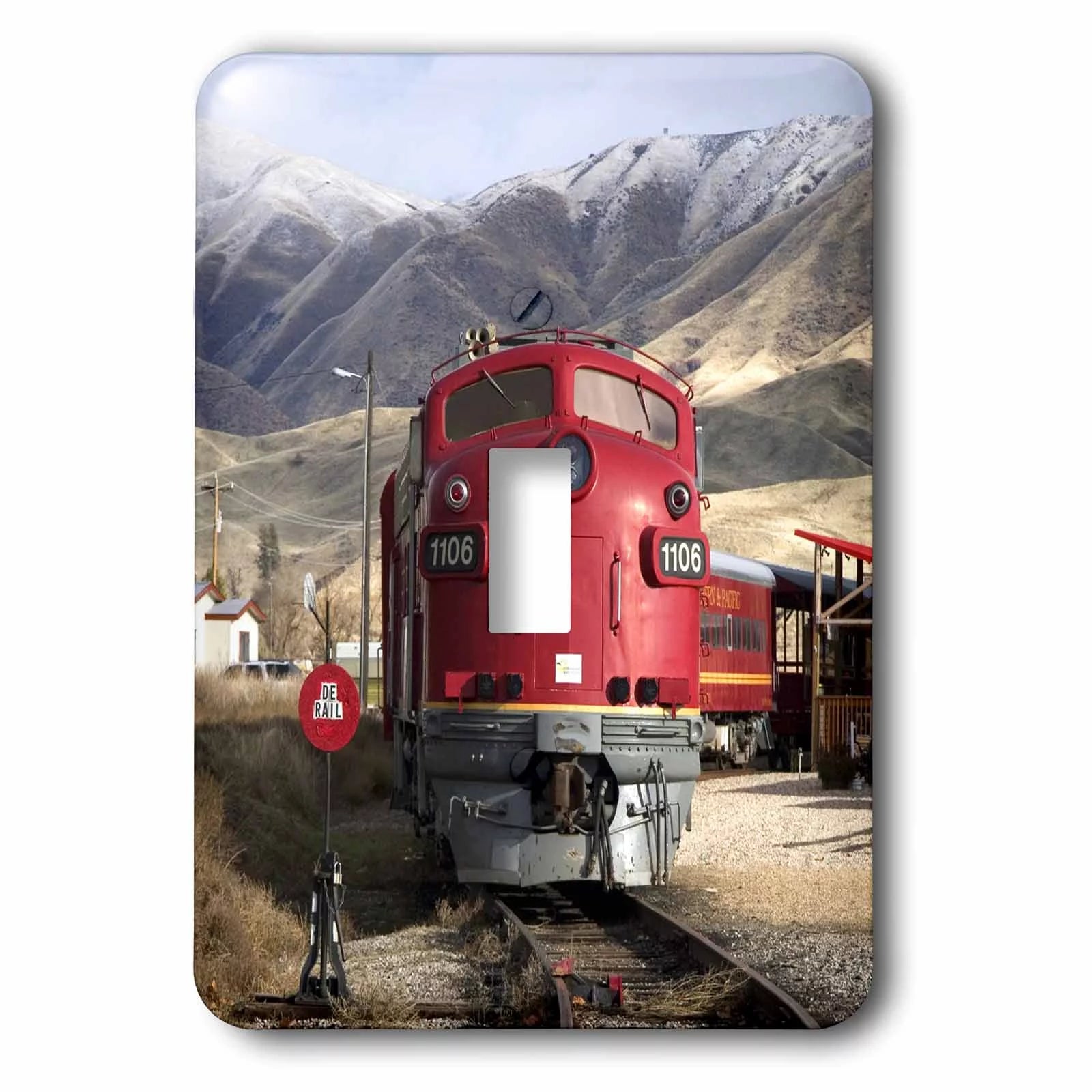 Northern and Pacific train, Horseshoe Bend Idaho - US13 DFR0531 - David R. Frazier single toggle switch lsp-90014-1