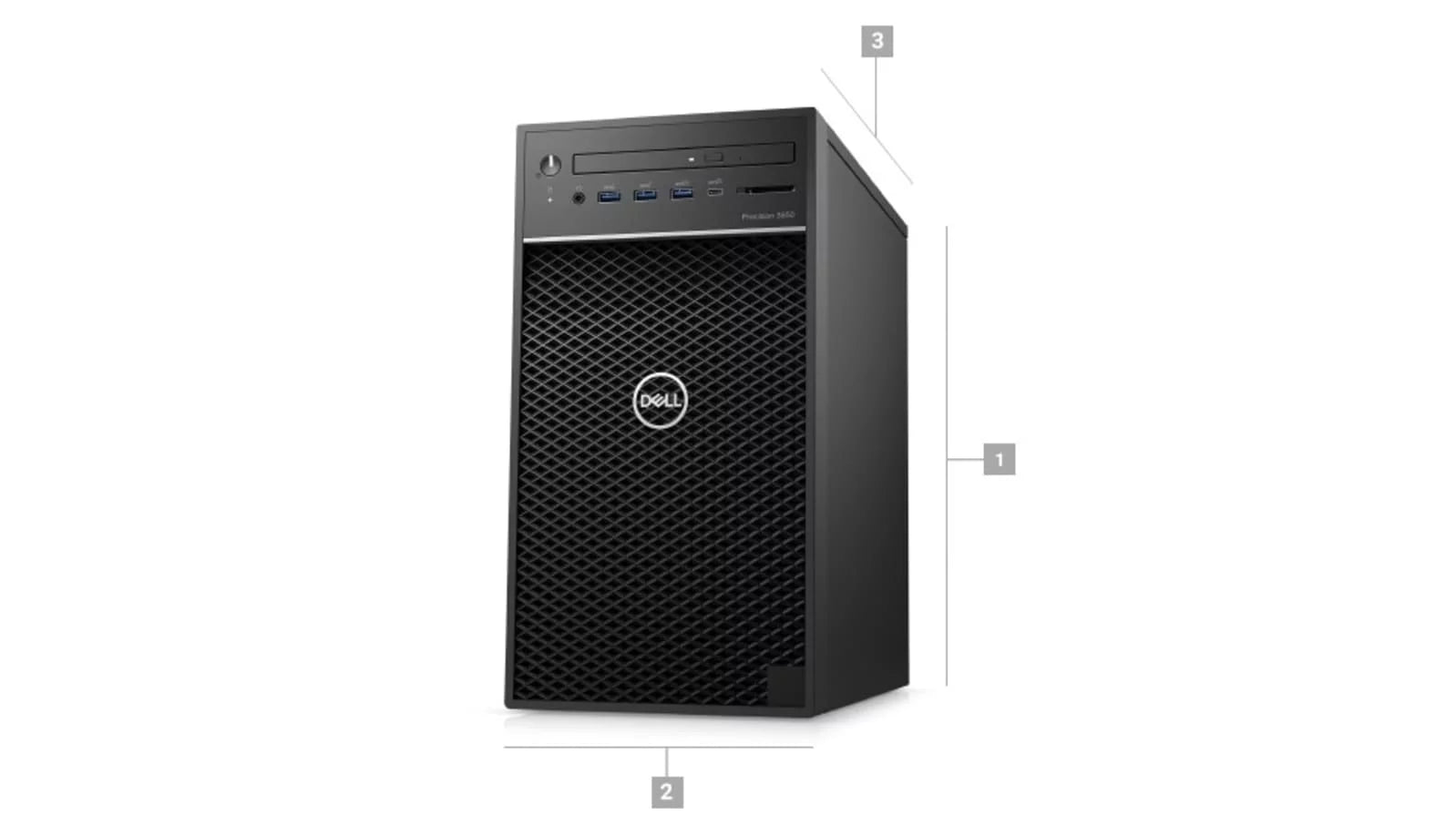 Restored Dell Precision T3650 Workstation Desktop (2021) | Core i7 - 512GB SSD + 512GB SSD - 32GB RAM - RTX 3060 | 8 Cores @ 5 GHz - 11th Gen CPU - 12GB GDDR6 (Refurbished)