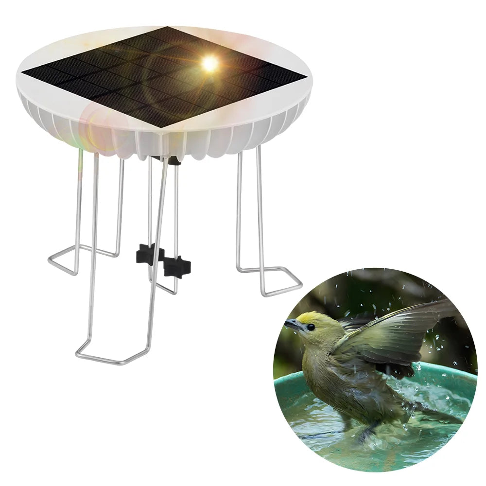 Andoer Wave Maker,2w Solar Panel Water Stirrer 5v Device Pond Decoration Motor Water Device Water Device Pond Bath 3.7v 1500mah Water Bath 3.7v FishWater 1500mahBattery Bath Fish