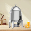 Miumaeov 3.2 Gallon Deluxe Stainless Steel Coffee Chafer Urn with Base Catering Buffet Dispenser Shiny Silver Surface Coffee Dispenser with Continuous Pouring System