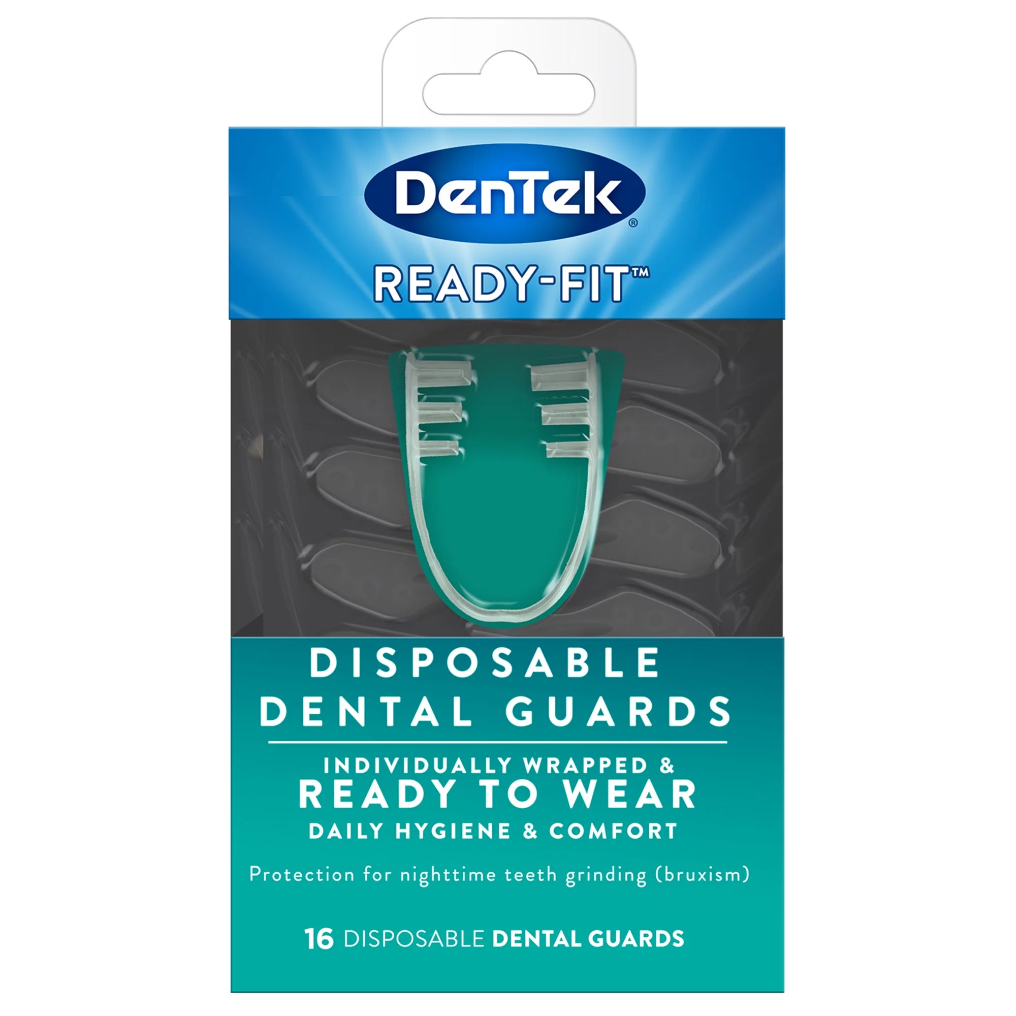 DenTek Ready-Fit Disposable Dental Guards for Nighttime Teeth Grinding, 16 count