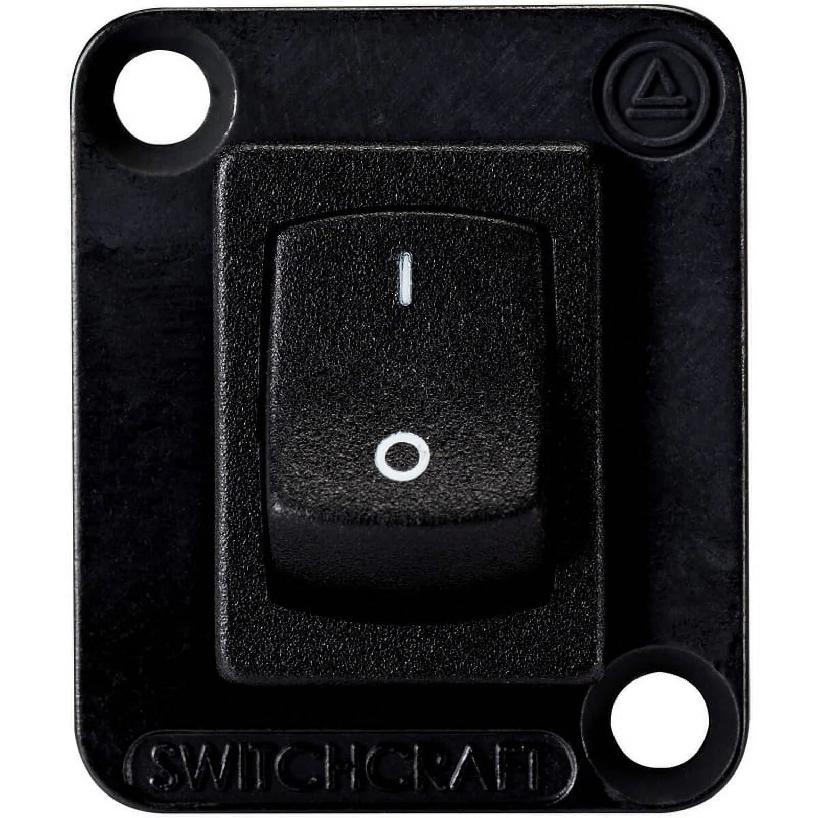 Switchcraft EHRRSLB Curved Rocker Switch I/O DPDT Black with 4-40 screws
