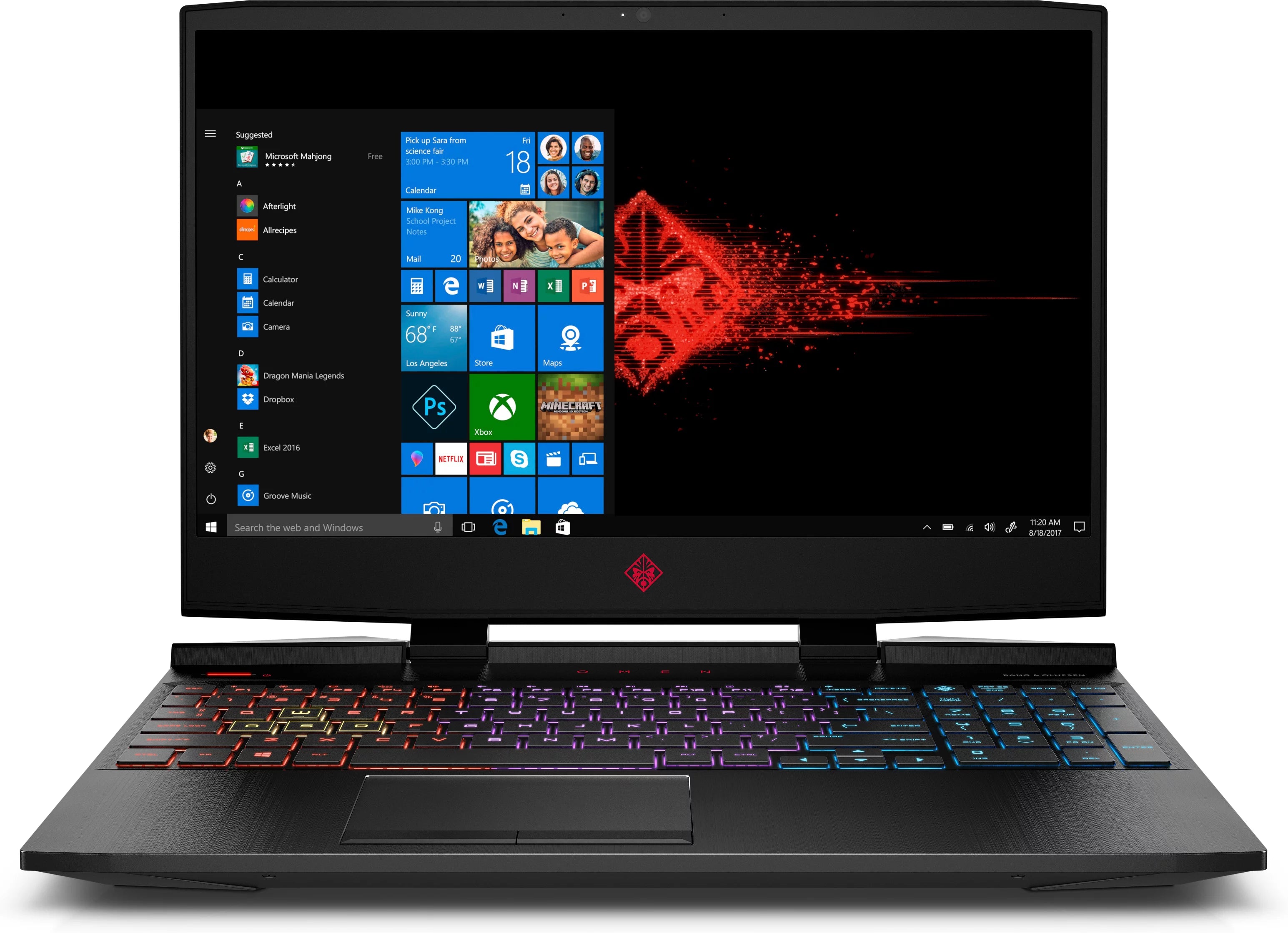 Restored HP Omen 15.6 Gaming Laptop i7-8750H 16GB 1TB HDD 256GB W10H GTX 2060 (Refurbished)
